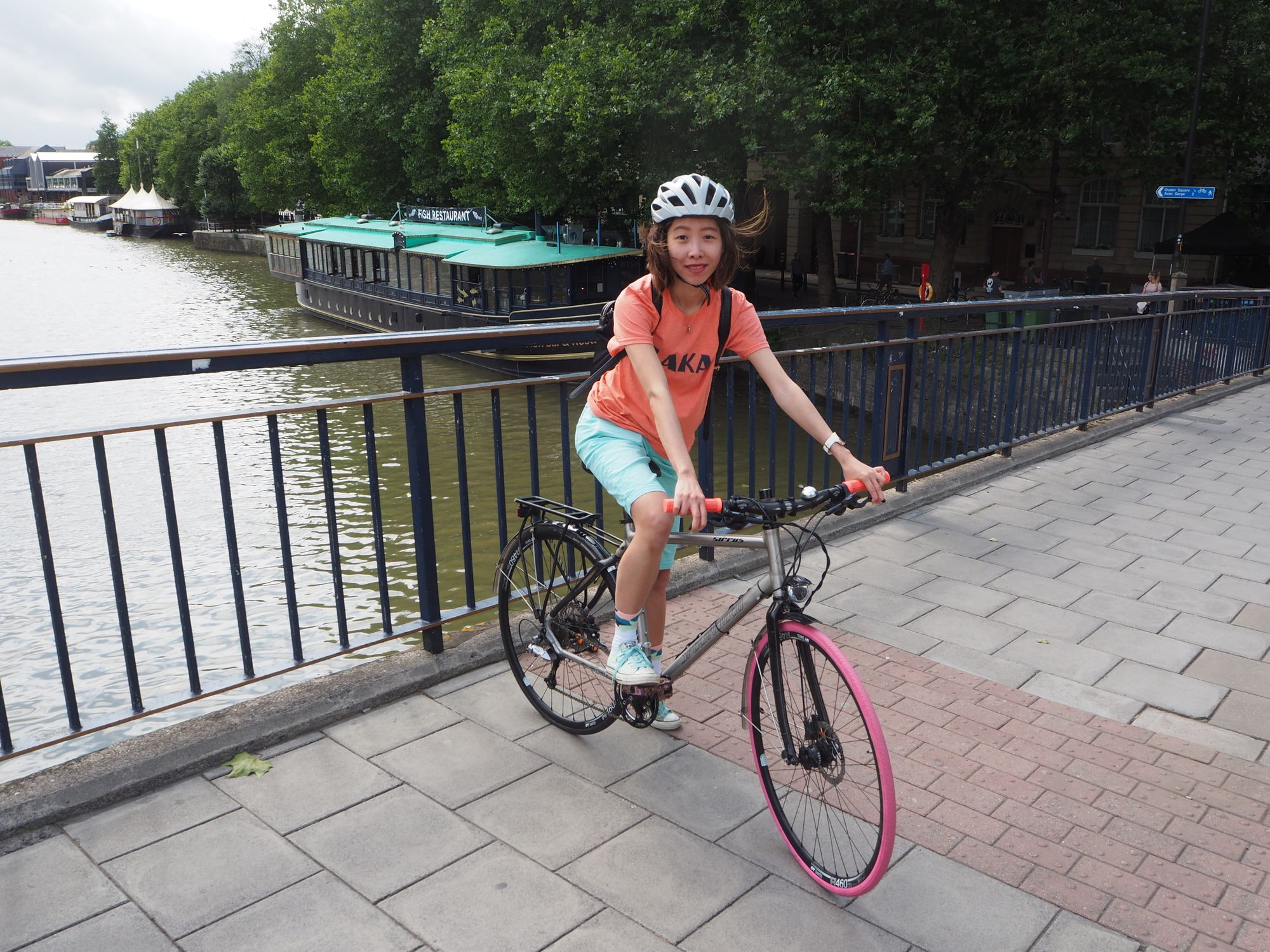 The women who are cycling for a greener city - Nicole