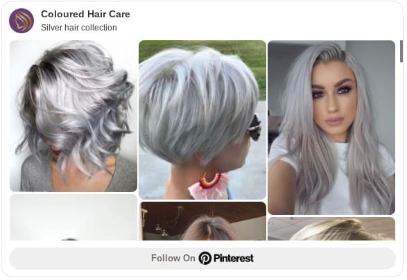 silver hair color ideas pinterest board