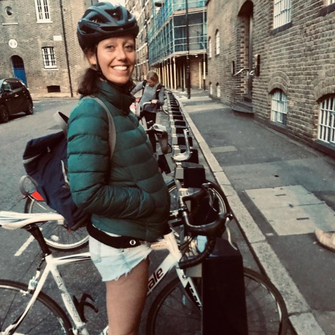 The women who are cycling for a greener city - Rebecca