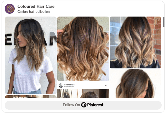 High contrast Balayage ombre blonde ombré on naturally dark long
